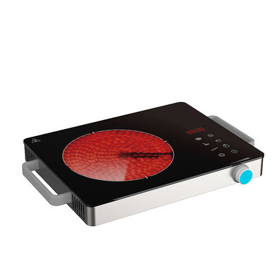 Black Crystal Portable Ceramic Cooker Tabletop  Hob No Radiation Energy Saving