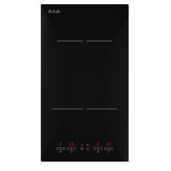 Low Power 2 Ring Portable Electric Hob Cooktop Multi Zone Ceramic Hidden